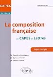 La Composition française au CAPES de lettres by 