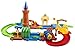 Toy Train Set 41 PCS Toy Train Car & Track Playset w/ Battery Operated Toy Train, Accessories Educational Toy