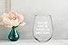 Bra Off Hair Up Sweats On Wine Gone Funny 15oz Wine Glass - Unique Christmas Gift Idea for Her, Mom, Wife, Girlfriend, Sister, Best Friend, BFF - Perfect Birthday Gifts for Women