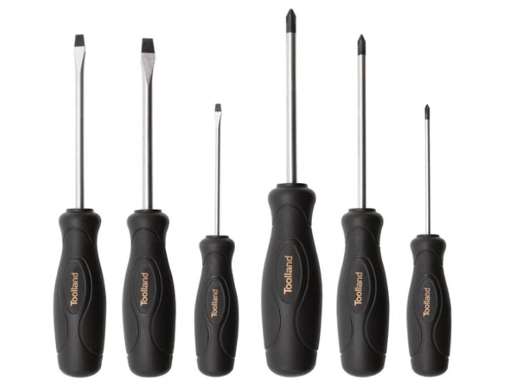 Toolland a land of possibilities Phillips Screwdriver Set (Pack of 6)