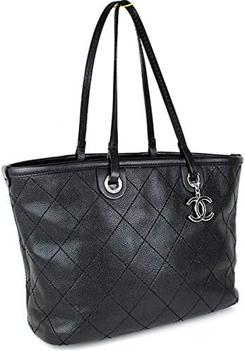 Amazon シャネル Chanel トートバッグ ショルダーバッグ マトラッセ 黒 Chanel I122 中古 トートバッグ