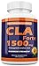 CLA Forte CLA 1500, Conjugated Linoleic Acid, High Potency CLA Supplement, CLA from 100% Safflower Oil for Weight Loss and Belly Fat, Increase Lean Muscle Mass, Non-Stimulating, Gluten-Free, 120 count