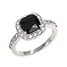 Cushion Halo Cubic Zirconia CZ Engagement Rings Wedding Party Statement Cocktails Classic Fashion Size 4-12