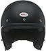 BELL Custom 500 Open-Face Motorcycle Helmet (Matte Black - X-Large)