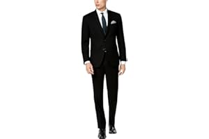 Kenneth Cole Mens Performance Fabric Slim Fit Suit