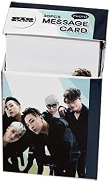 K-POP GOODS 30 High Resolution Kpop BIGBANG Photo Message Cards + 12 A3 Posters + 1 Sticker Set