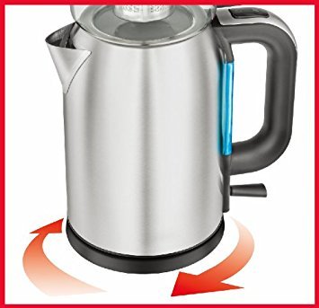 GOLDA INC. Stainless Steel Turkish Tea Maker, Samovar, Electric Kettle, with Boil-Dry Protection - Thumbnail 6