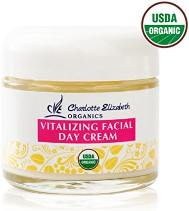 Charlotte Elizabeth Organics USDA Certified Organic Vitalizing Facial Day Cream