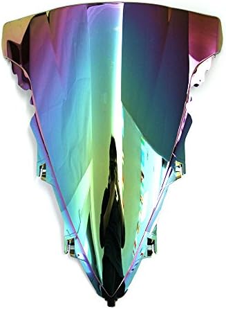 OyOCycle Windshield for Yamaha YZF R1 2009-2014 YZFR1 Double Bubble Windscreen Wind Deflector Wind Splitter