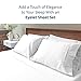 Eyelet Premium White Sheets | Queen Size Brushed Microfiber 4-Piece Sheet Set | Lightweight, Soft, Deep Pocket, Lace Embellishments, Wrinkle Resistant & Fade Resistant with 30 Day