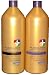 Pureology Nanoworks Shampoo & Conditioner Liter, 33.8 oz. each