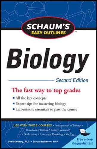Schaum's Easy Outline of Biology, Second Edition (Schaum's Easy Outlines)
