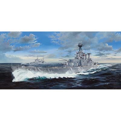 Trumpeter Scale Models 3710 1/200 HMS Hood British Battleship