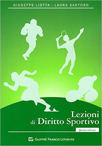 Lezioni Di Diritto Sportivo Lezioni Di Diritto Sportivo