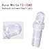 YITAMOTOR 10 Pack 74 70 37 17 T5 Hat LED Bulb White for LED Dashboard Gauge Instrument Panel, 58 73 12V LED Light Bulb, 5050 Tri-Cell 1-SMD