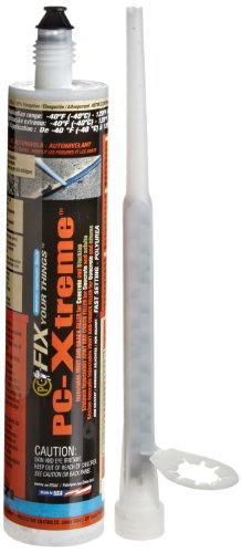 PC Products 92507 PC-Xtreme Polyurea Elastomeric Crack and Joint Filler, 8.6 oz Cartridge, Gray