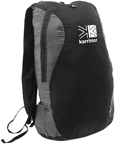 Karrimor Backpacks 15L/20L/25L/28L/30L/32L/35L/40L Rucksack Backpack Bag Daypack H:50 x W:27 x D:15 (cm) Xlite Foldable 20 Litre - Black/Charcoal