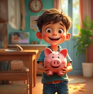 Livro As Aventuras de Pedrinho e o Porquinho Economias