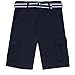 French Toast School Uniforms Boys Cargo Adjustable Waist Shorts with Belt