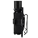 AIRSOFTPEAK Flashlight Pouch Holster Carry Case Holder with 360 Degrees Rotatable Belt Clip, Black