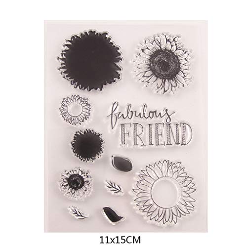 4 Seaskyer+Stamps+Silicone+Scrapbook+Embossing