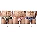 Voberry® Men Transparent Ultra-thin Breathable Big Underwear Air Sexy Bikinis Briefs (M, A)
