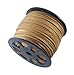 UnCommon Artistry Faux Leather Suede Beading Cord (Metallic Glitter Goldenrod, 10 ft)