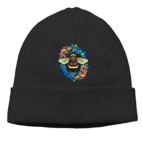 QIANGXINGWANG Bumblebee Skull Cap Beanie That Will Fit Your Head Perfect Knit Ca