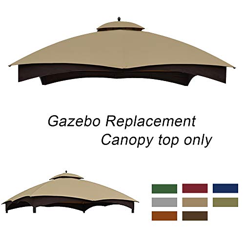 Abccanopy Gazebo Replacement Canopy 10 X12 For Lowe S 10 X 12 Gazebo Model Gf 12s004bto Gf 12s004b 1 Beige On Galleon Philippines