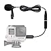 Movo GM100 Lavalier Microphone for GoPro with GoPro Mic Adapter Compatible with GoPro HERO3 up to HERO4 Black, White and Silver Editions primary