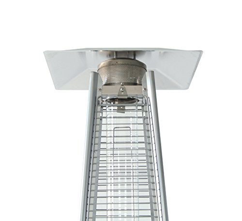 LEGACY HEATING Quartz Glass Tube Patio Flame Heater, Stainless Steel - Thumbnail 7