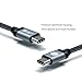 USB C to C, Type C iOrange-E 10ft (3M) Braided Cable for Nexus 5X, Nexus 6P, Apple MacBook 12 inch 2015, Chromebook Pixel, Lumia 950, Lumia 950XL, ZUK Z1 and Other USB Type C Devices, Black