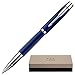 Dayspring Pens - Personalized PARKER IM Blue Rollerball Gift Pen with Name. Custom Engraved Fast!