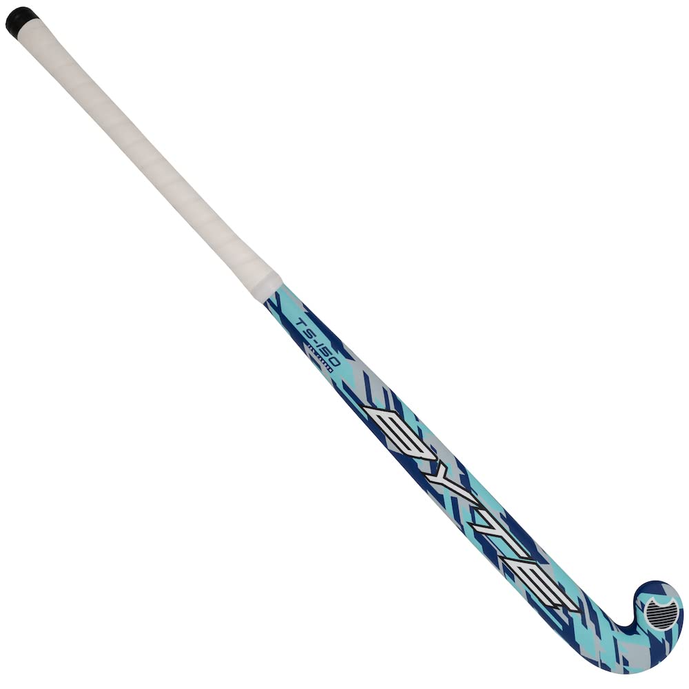 BYTE TS150 COMPOSITE HOCKEY STICK TEAL BLUE CAMO (36.5'' LIGHT)