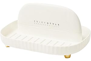 SUUGLY Utensil Rest Holder for Kitchen Counter Spoon Rest Cooking Ladle Spatula Lid Holder Kitchen and Grill Utensil Organizer for Countertop Stove Top (White)