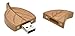 USB Flash Drive 8GB Wooden Leaf USB 2.0 Memory Stick Thumb Drive Pendrive for Family Friends Colleague Classmate by FEBNISCTE