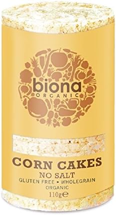 BIONA Organic Corn Cakes 110g (PACK OF 6)