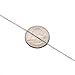 925 Sterling Silver .8MM Cable Chain Lobster Claw Clasp 16-30