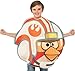 Angry Birds Star Wars Luke Skywalker Fighter Pilot Child's Costume Tunic, One Size