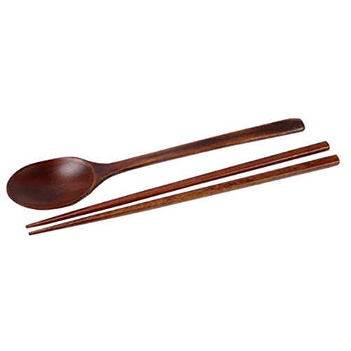 Wooden Spoons Chopsticks CutleryGift Set with Korean Traditional Lucky pouch
