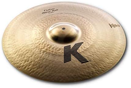 Zildjian K Custom Series - 21 Inch Hybrid Ride Cymbal, Traditional brilliant finish, 21" - Image 3