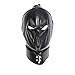 Outtymate Leather Full Face Gimp Mask Unisex Hood Zipper Eyes Mouth Lace Up Back Black