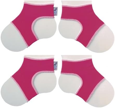 Sock Ons Classic (6-12 Months), Fushcia, 2 Pack
