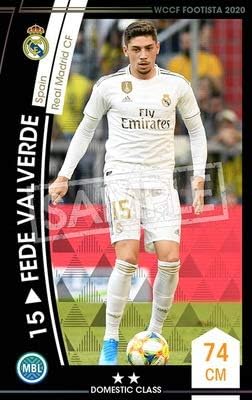 Amazon Wccf Footista F 2 024 フェデ バルベルデ 2 Dc トレカ 通販