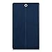 kwmobile Elegant synthetic leather case bookstyle for Sony Xperia Tablet Z3 Compact in dark blue