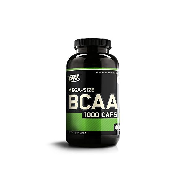Optimum-Nutrition-BCAA-1000-Powder-Branched-Chain-Amino-Acids-with-L-Leucine-L-Isoleucine-and-L-Valine-Unflavoured-BCAA-Supplements-200-Servings-400-Capsules Optimum Nutrition BCAA 1000 Branch Chain Amino Acids with L-Leucine, L-Isoleucine and L-Valine. BCAA supplement by ON…