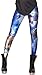 UGET Women's Printed Leggings Tights Pants Star Wars One Size Blue