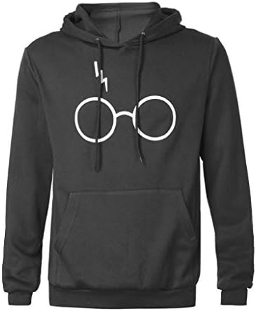 Men's Autumn Casual Harry Potter Print Hooded Sweatshirt Outwear Tops Blouse