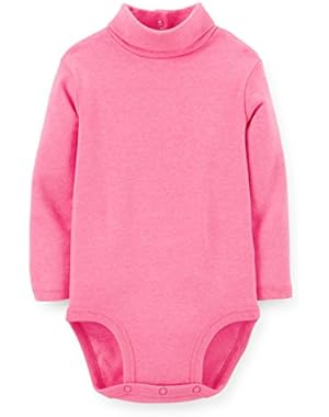 Baby Girls L/S Turtleneck Bodysuit Infant