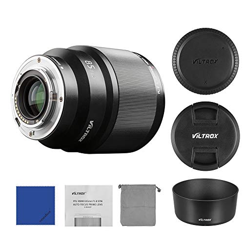 Viltrox 85 mm/F1.8 AF Objectif à Grande Ouverture PFU RBMH Portrait pour Fujifilm X-MountX-A1 X-A2 X-A3 X-A10 X-at X-M1 X-M2 X-A20 X-A5 X-T1 X-T10